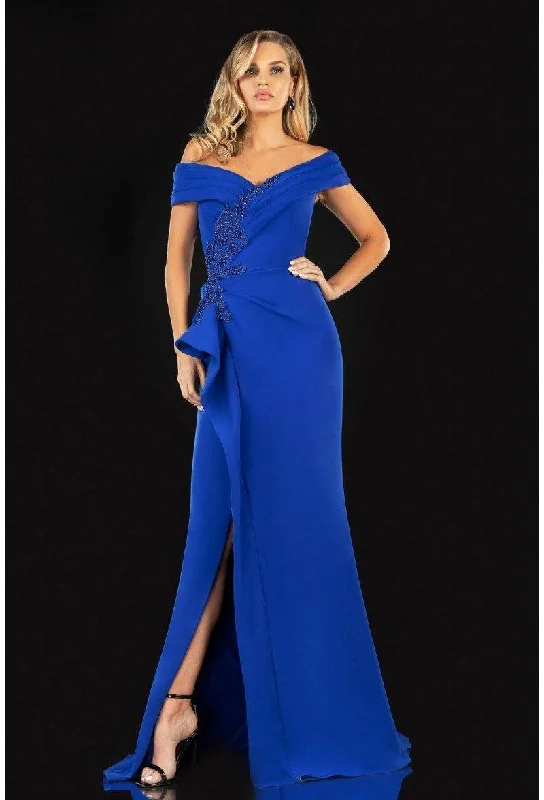 Terani Couture 2021M2986 Off Shoulder Formal Long Dress Sale