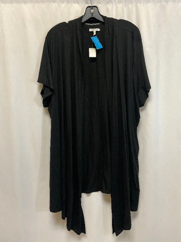 Cardigan By Maurices In Black, Size: 3x