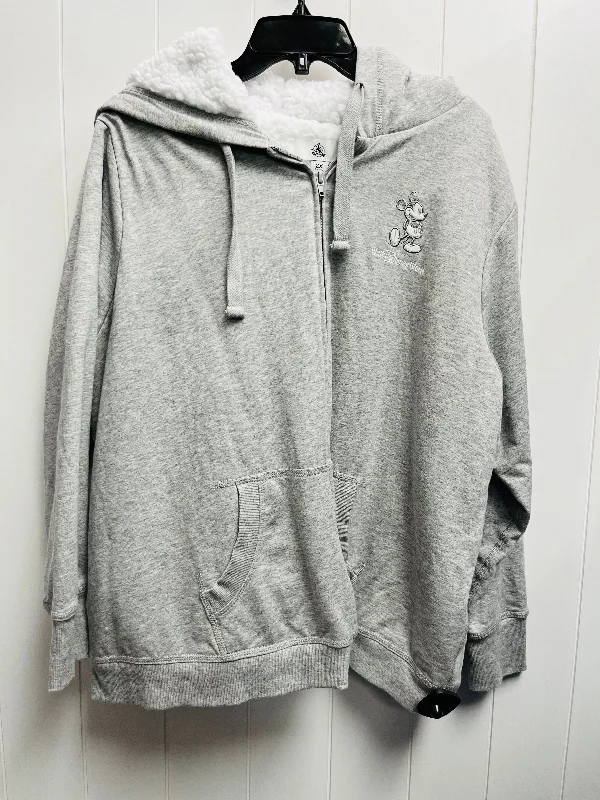 Sweatshirt Hoodie By Disney Store In Ivory, Size: 2x