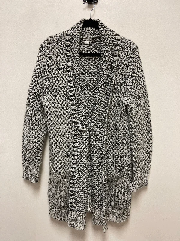 Cardigan By J. Jill In Black & White, Size: M