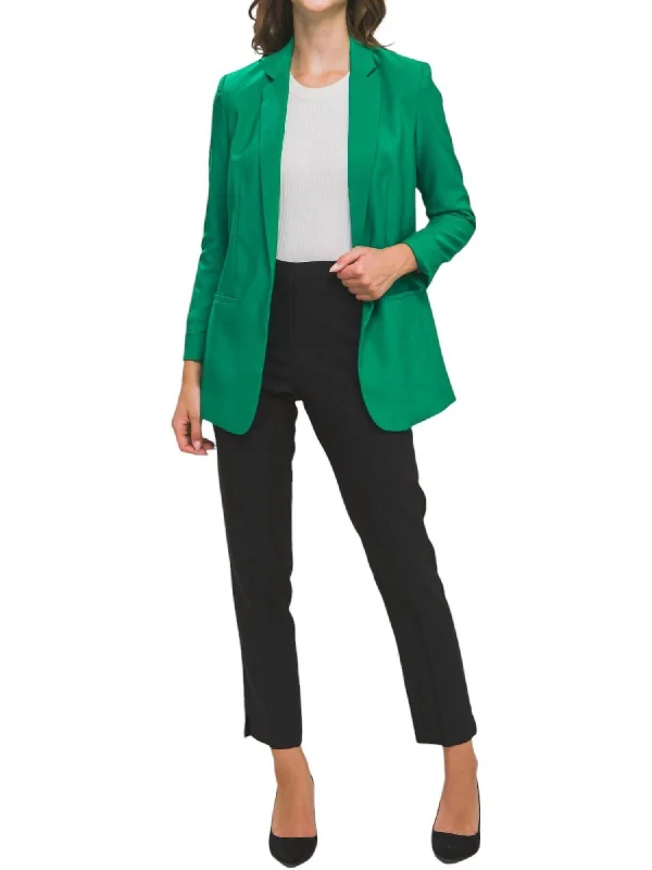 Walk The Walk Blazer In Green