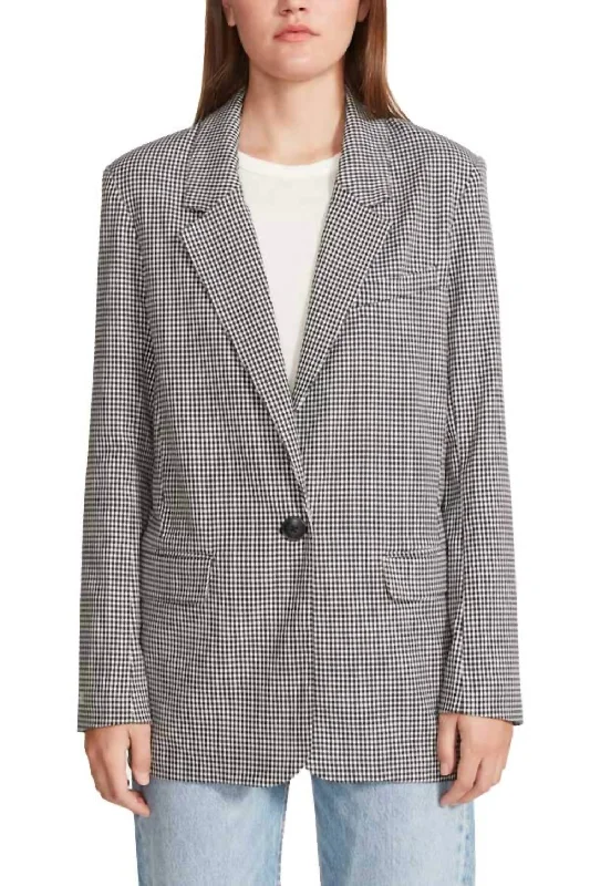 The Persona Blazer In Grey