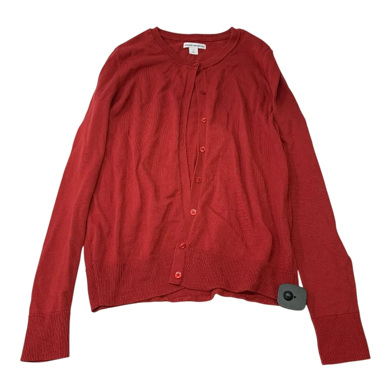 Cardigan By Amazon Essentials In Red, Size: M