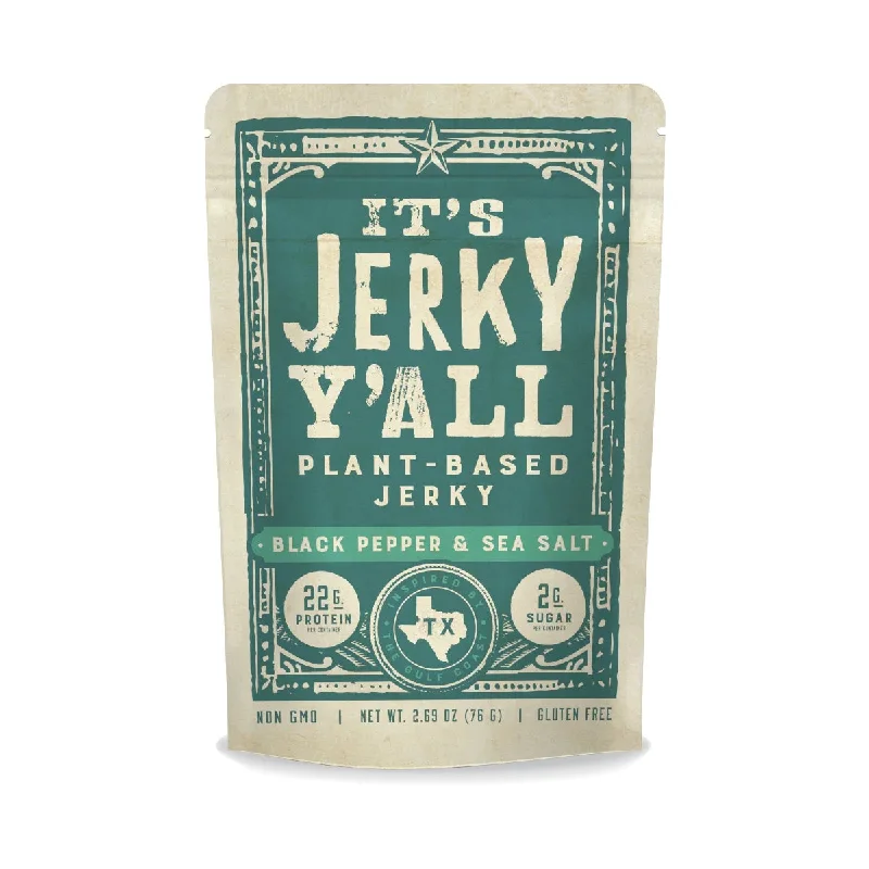 It's Jerky Y'all - Black Pepper and Sea Salt