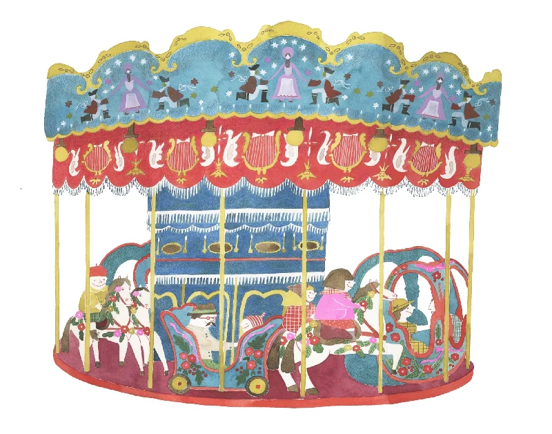 Merry-Go-Round Print