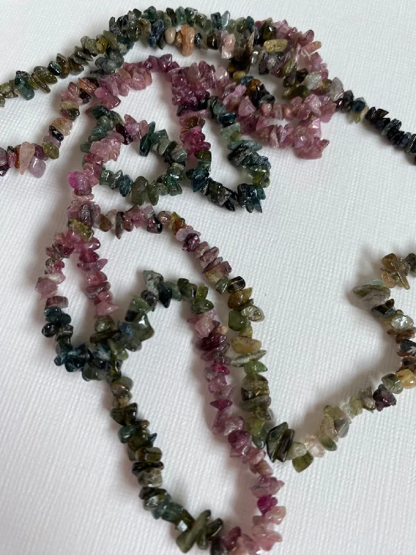 Multi Tourmaline Layering Necklace