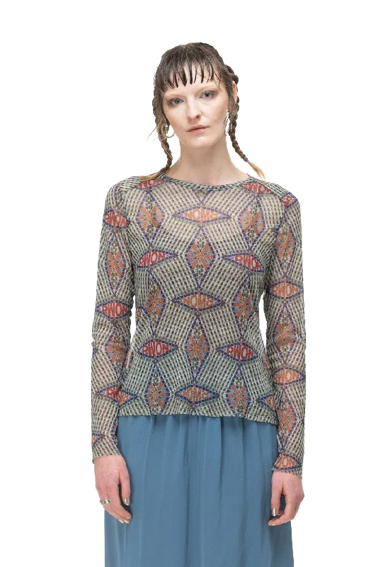 Nom*D Standard Long Sleeve - Many Beads Print