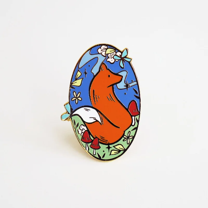 Storybook Fox Pin