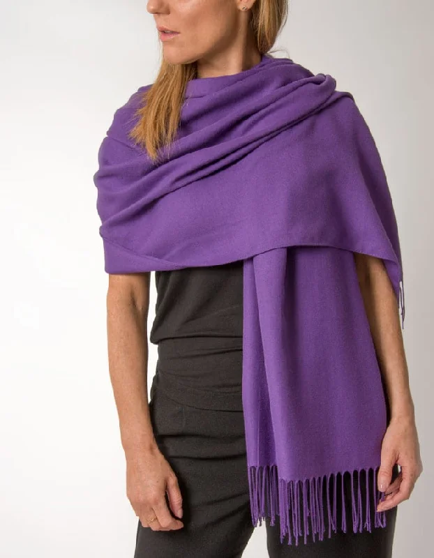 Purple Pashmina