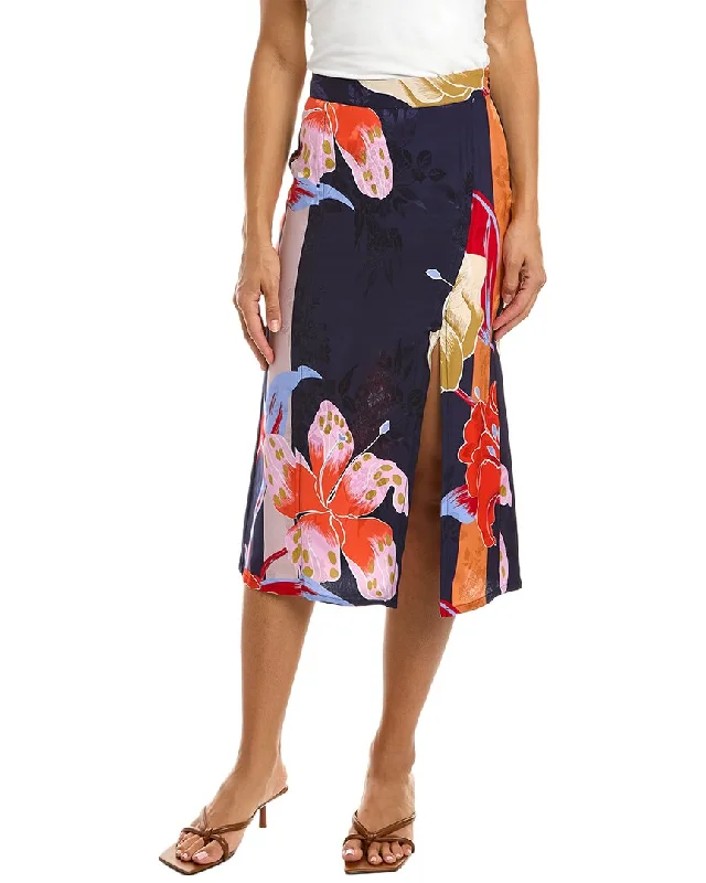 Etro Jacquard Silk-Blend Skirt