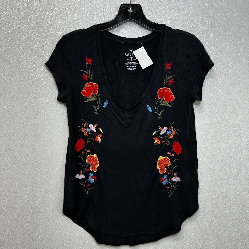 Floral Top Short Sleeve American Eagle, Size Xs