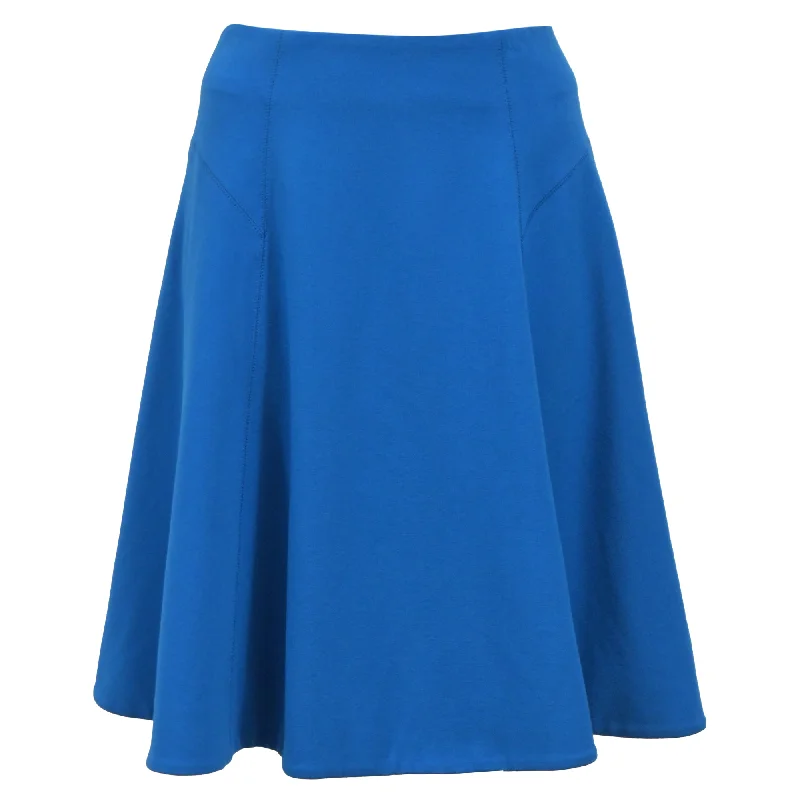 Jason Wu Circle Skirt in Blue Polyester