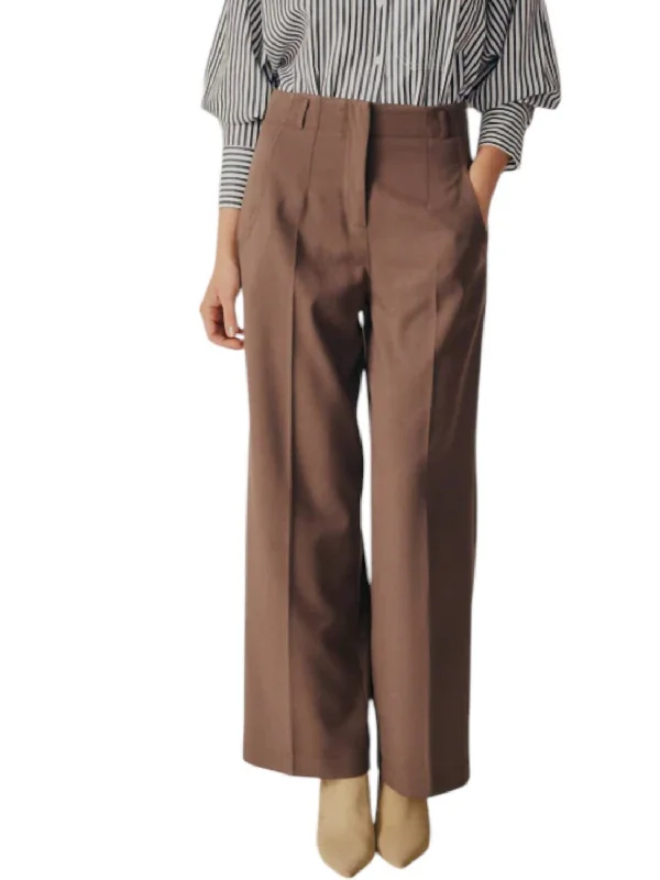 Gaura Trousers In Taupe