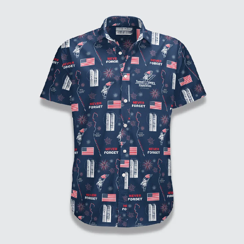 Button Down Shirt (featuring NYC 5K Run/Walk Route) - CLOSEOUT