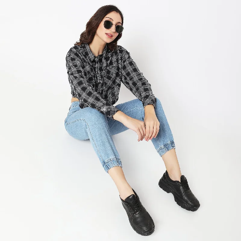 Regular Fit Checkered Shirt