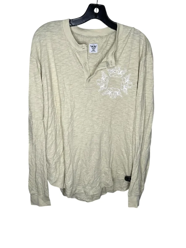 Top Long Sleeve By Cma In Green, Size: Osfm